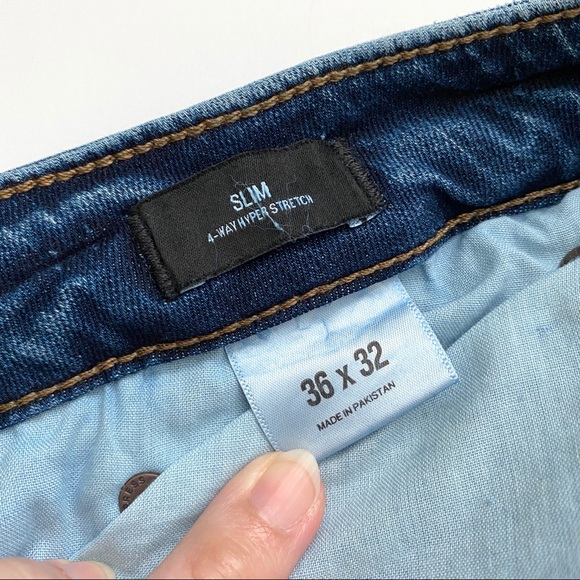 NWT Express Slim 4-Way Hyper Stretch Jeans - Picture 13 of 16